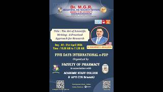Day-2 Session-1 E-FDP