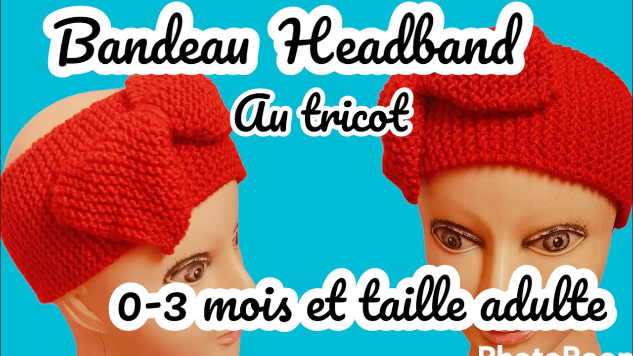 Tuto tricot : un headband rapido - Idéal débutant - Caro Tricote