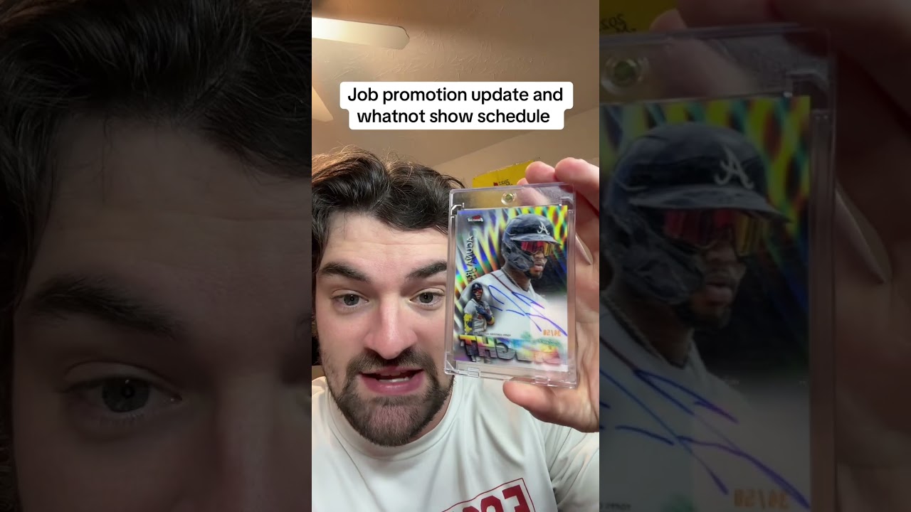Job promotion update and whatnot show update #SportsCards