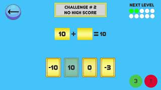 Number Puzzles - Integers