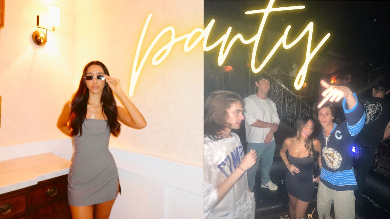 festa em hollywood & noite de jogos com tiktokers gringos | Minha Vida em Los Angeles