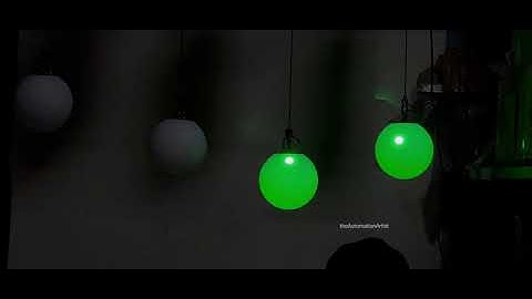 Laser mapping onto kinetic balls -progress1 ||laser ||automation