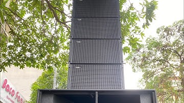Line Array LA12 bass 30 đồng bộ từ NEO quá Hay và Mạnh mẽ. Lh: 0965953233