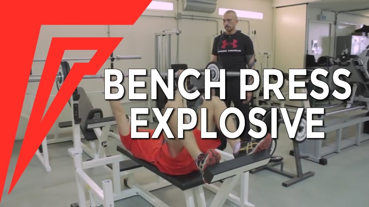 Bench Press Explosive Top Training Program Youtube