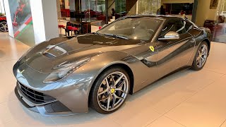 Ferrari F12 Berlinetta In Grigio Silverstone Walkaround