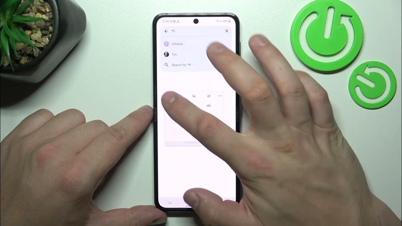 How to Fix Floating Keyboard on Samsung Galaxy Flip5 Keyboard