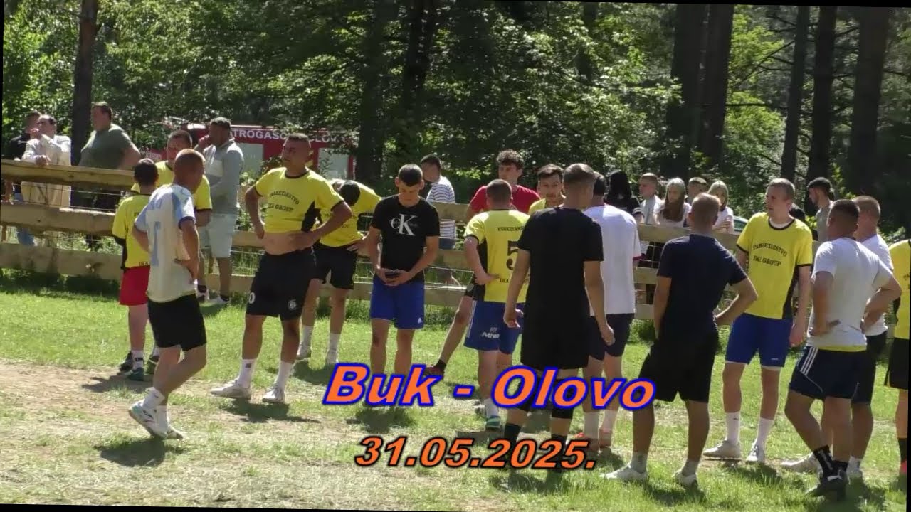 Buk -  Olovo. Turnir u malom nogometu. Buk: 31. 05. 2025.