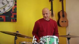 Candombe en batería americana - Eduardo Chancha  Elissalde - Minutos Tump
