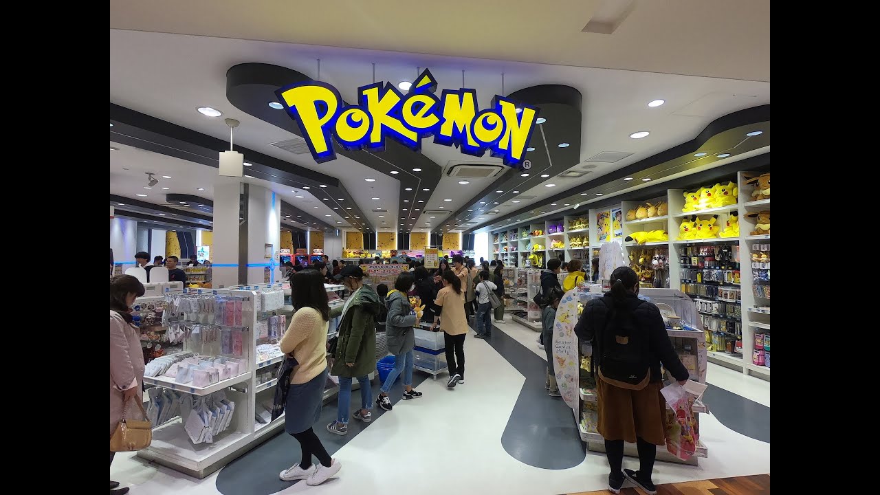 Exploring Pokemon Center Fukuoka Youtube