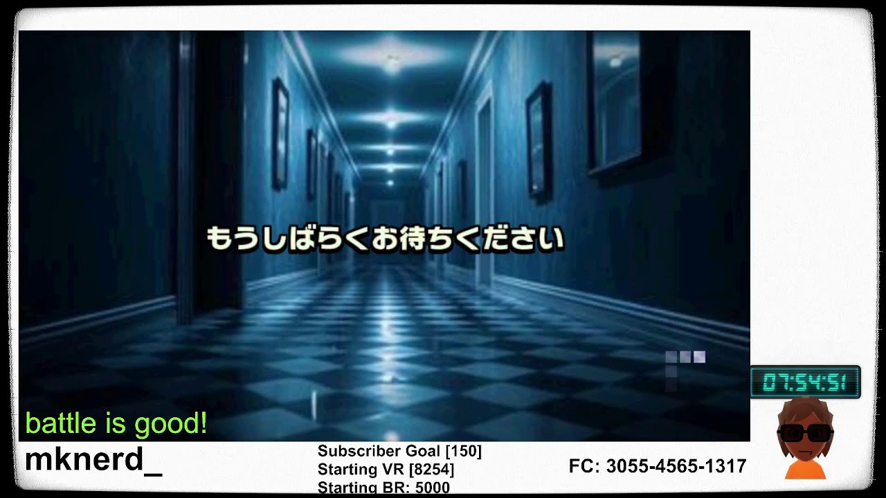 Unexpcted Morning Stream! FC on screen