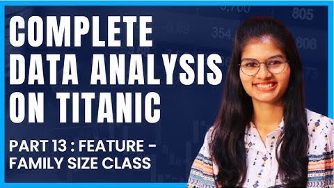Data Analysis on Titanic : Feature - Family size class | Part 13 | Python | Shambhavi gupta