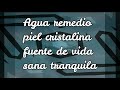 MANTRA de sanacion en español usa el poder del AGUA canción medicina por Octavio Riale