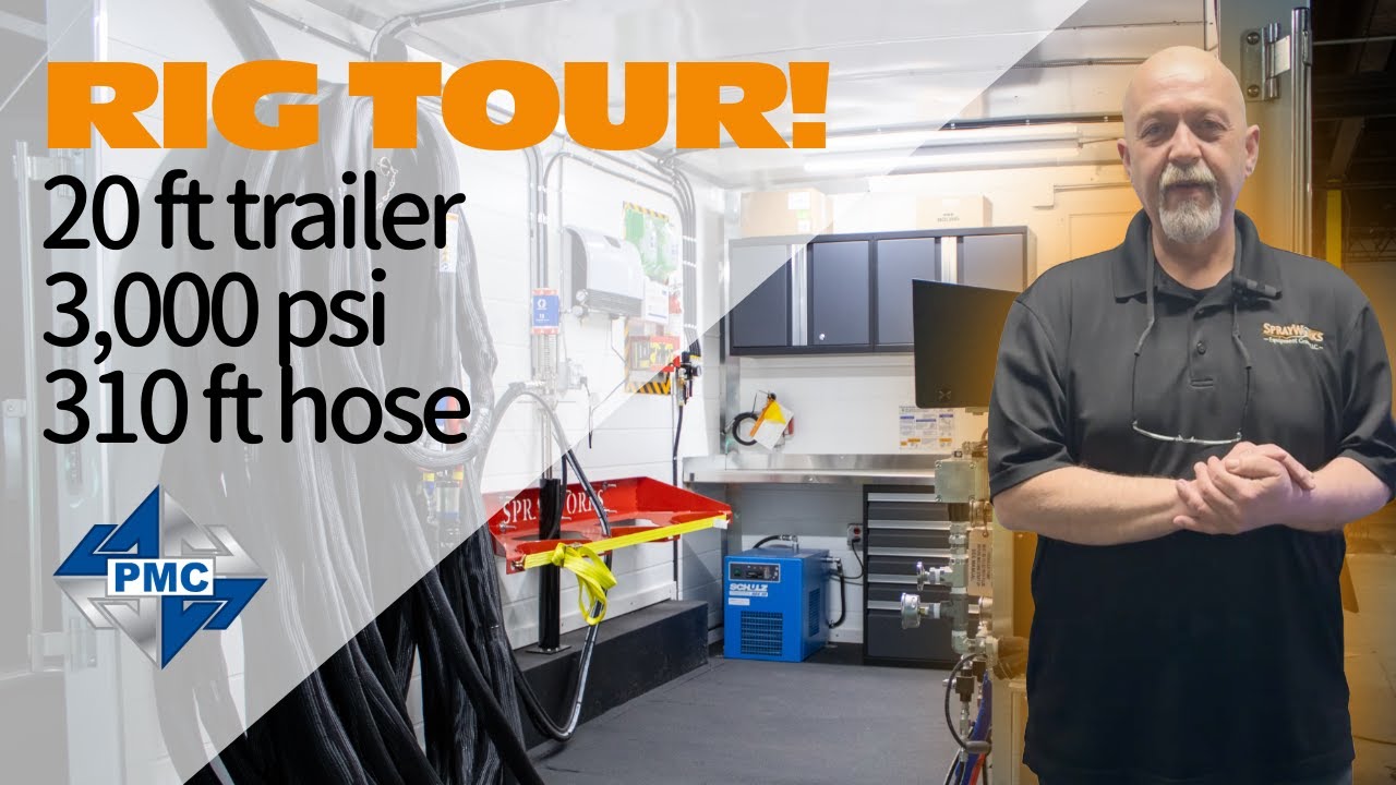 Spray Foam Rig Tour! Get a tour of our 20ft PMC PH2 Spray Foam Rig