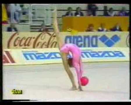 Bianca Panova 1985 Worlds Ball
