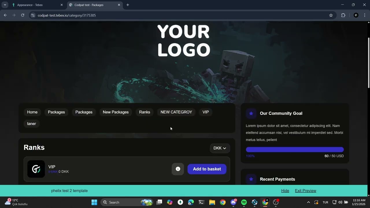 PHELIX | Codpat templates