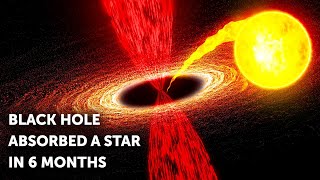 Черная дыра съела звезду, как спагетти, смотрите, что видели астрономы