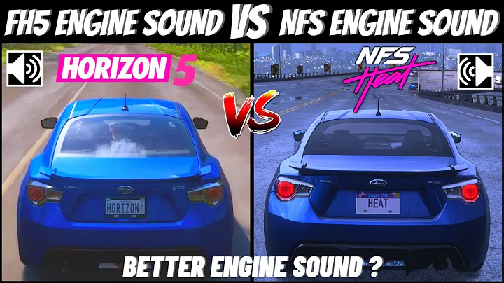 FORZA HORIZON 5 VS NEED FOR SPEED HEAT | ENGINE SOUND TEST