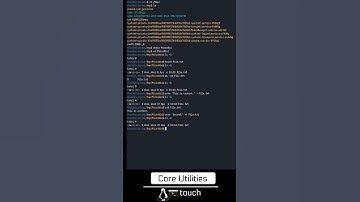 #Linux: #touch Change File Timestamps #Shorts
