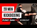 Ultimate 20 Minute Kickboxing Punch Bag Workout | Train 24 Combos!