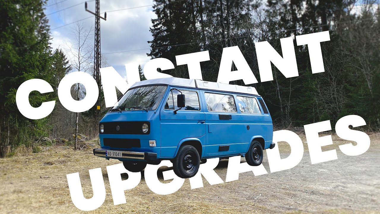 DIY Vanagon upgrades (sound deadening, wheels, shower, insulation