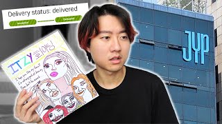 I mailed my bad fanart of itzy to the JYP building in korea *it worked*