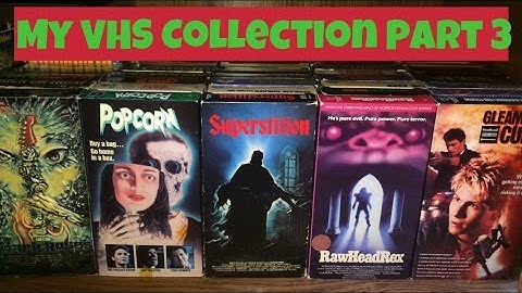 My VHS Collection Part 3