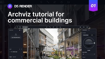Archviz tutorial for commercial buildings | EP.01