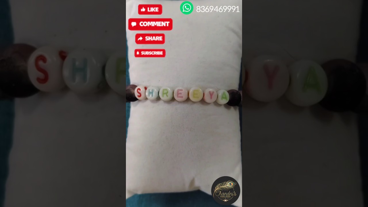 Customised Name Bracelet❤️ 