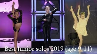 Top 20 junior solos 2019 (ages 9-11)