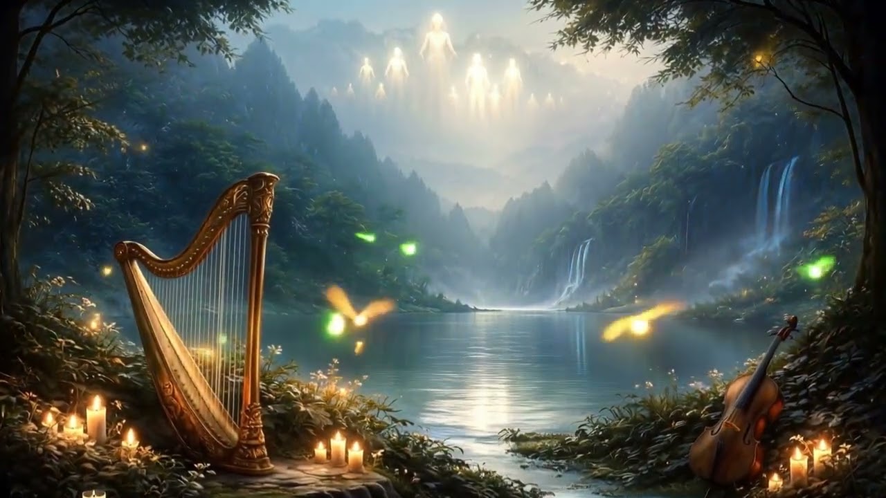 Ethernal Melancholy - Harp & Cello (2.5 Hours) | Atmospheric Fantasy, Sleep & Study Music