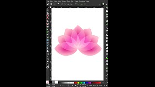 quick lotus #logo in #inkscape
