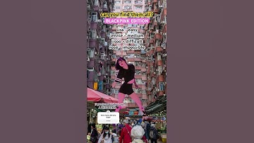 Only True BLINKS Can Find All 4 BLACKPINK Members! 😉 #blackpink #kpop #challenge #canyoufindthemall