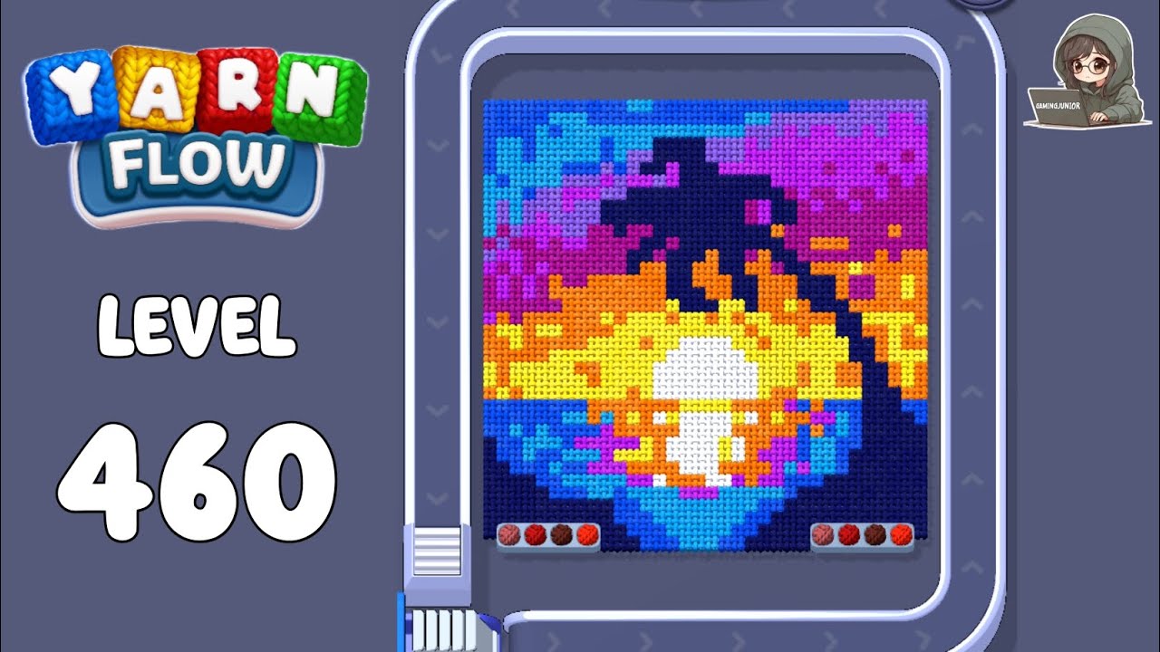 Yarn Flow Visualization Yarn Flow level 460 solution - YouTube