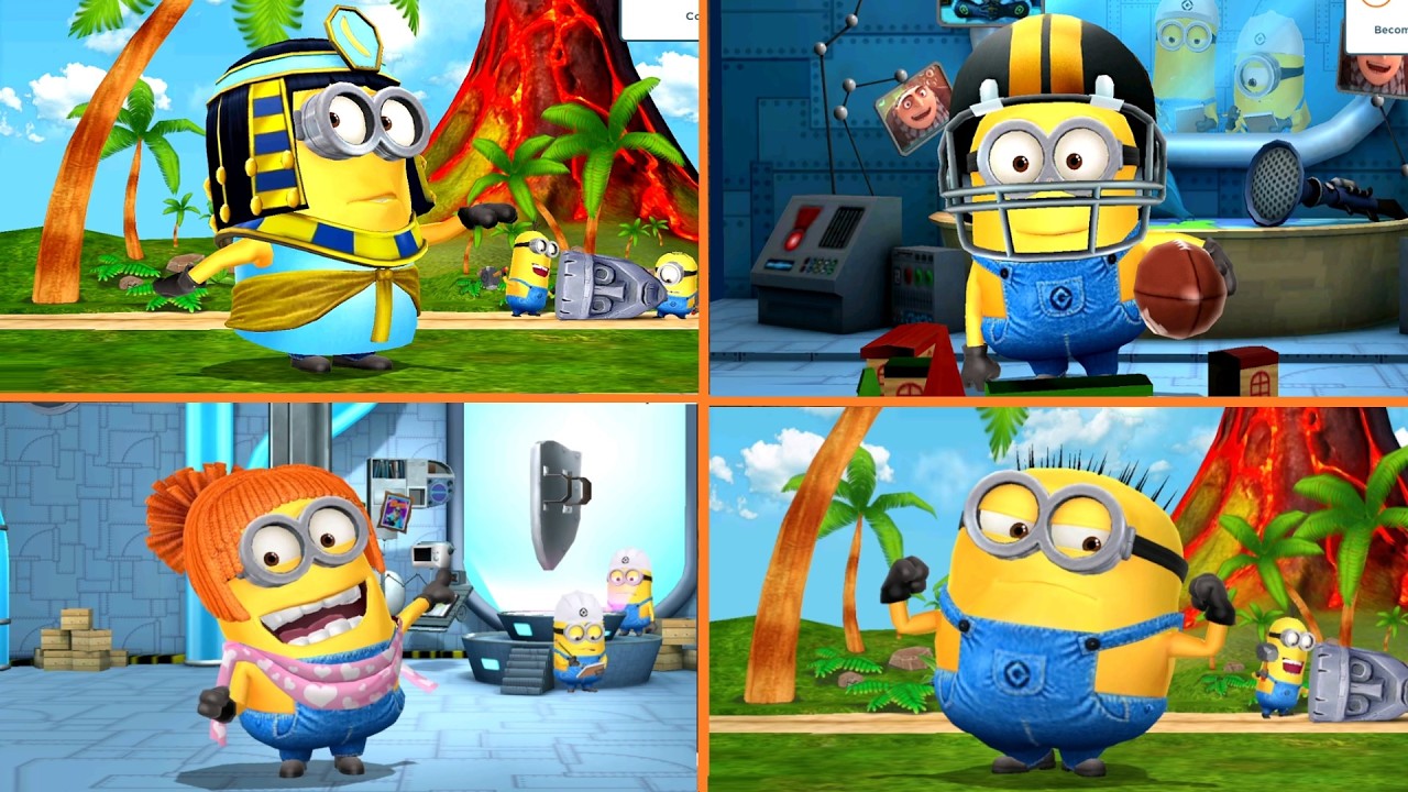 Despicable me Minion rush 4 minions run gameplay walkthrough part 2  ios android