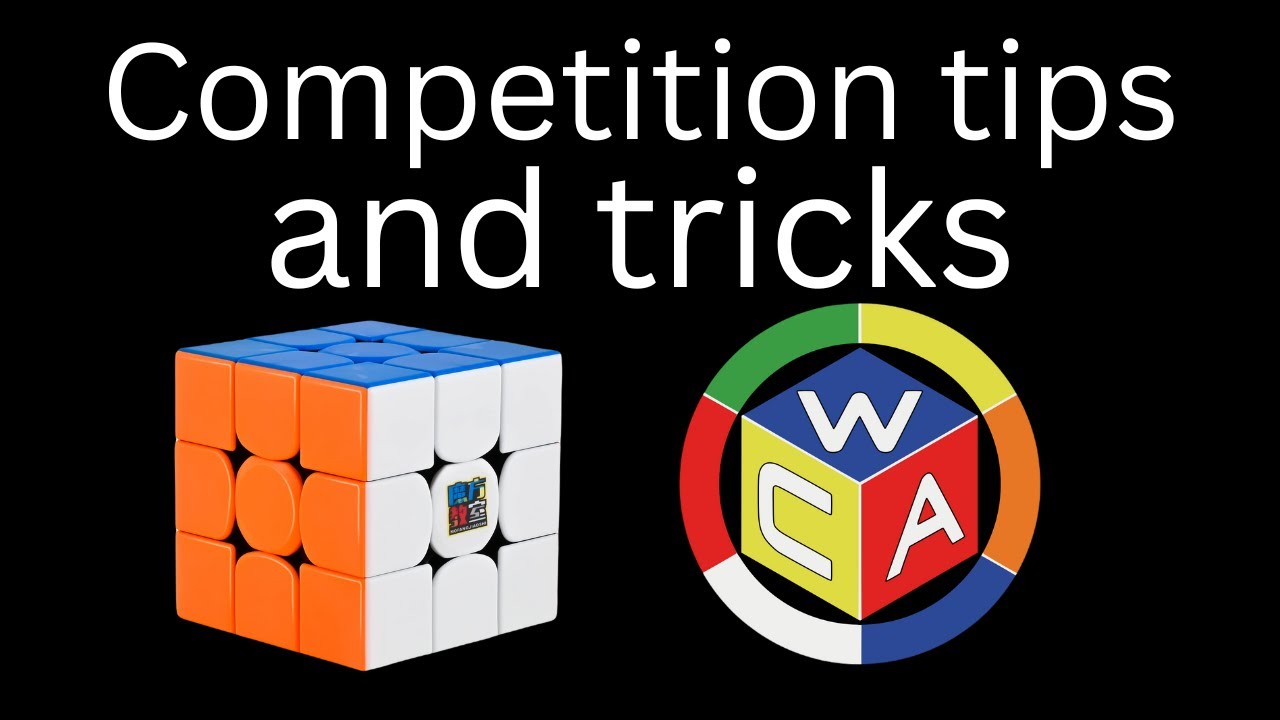 WCA Cubing Competition Tutorial 