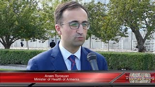 Interview with Armenia’s healthcare minister Arsen Torosyan