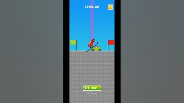draw bridge🌉 level 68 #game #shortvideo #shortsfeed #shorts