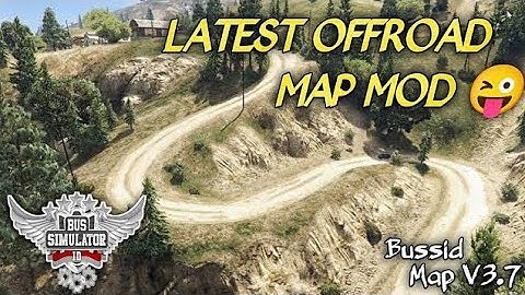 Bussid Map Mod V3.7_ Download Latest OFFroad 🤪 Map Mod For Bus simulator Indonesia #offroadmapmod