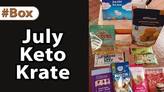 July KetoKrate Unboxing! | box | Caveman Keto