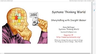 Storytelling with Insight Maker Overview xRev