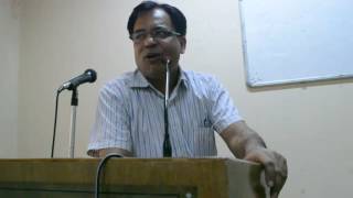 Lecture By Prof Ram Kumar