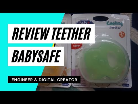 review | teether untuk bayi? aman gak yaa... 