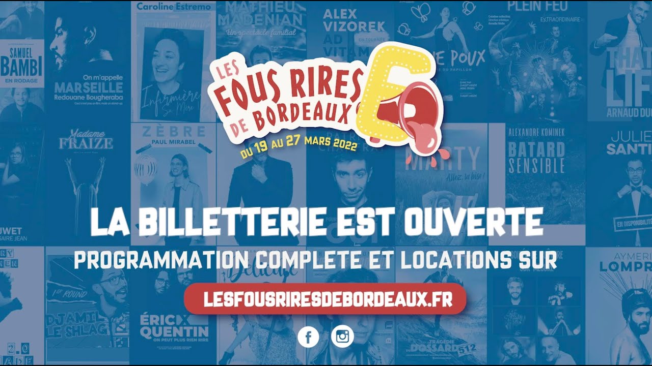 TEASER FOUS RIRES 2022 - PROG - YouTube