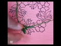 Beautiful flower embroidery handwork design,,, 🪡🌼🌿