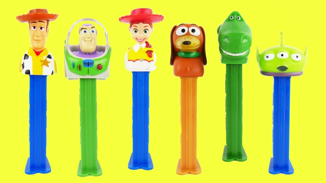 Toy story pez dispensers candy