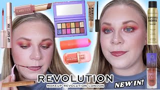 NEW IN REVOLUTION BEAUTY | PEEL OFF LIP LINER SUNSET HAZE COLLECTION & MORE! | makeupwithalixkate