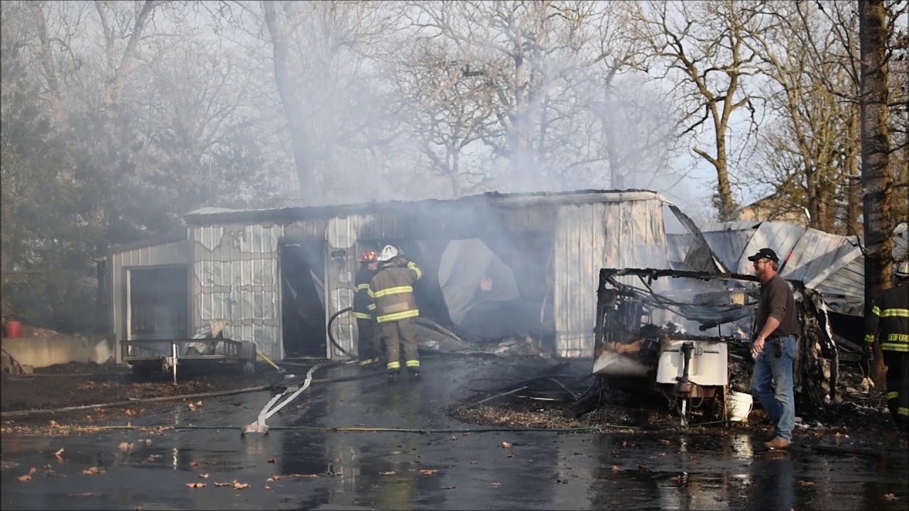 NEOSHO Structure Fire 1252019 YouTube