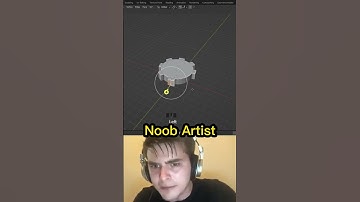 Gear modeling in blender #blender #3dmodeling  #shorts  #noobvspro  #cgi