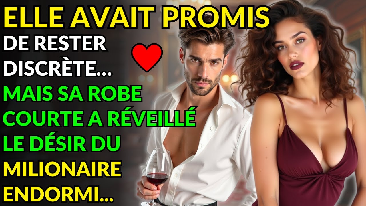 ELLE AVAIT PROMIS DE RESTER DISCRÈTE… MAIS SA ROBE COURTE A RÉVEILLÉ LE DÉSIR DU MILIONAIRE ENDORMI