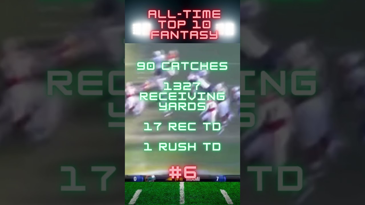 INSANE! Rob Gronkowski Highlights | #6 All-Time NFL Fantasy Football 2011 